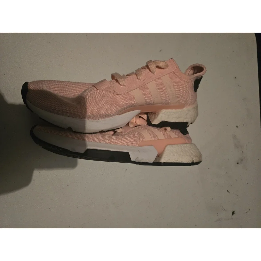Men  Adidas Pink Ultraboost Running Shoes‎